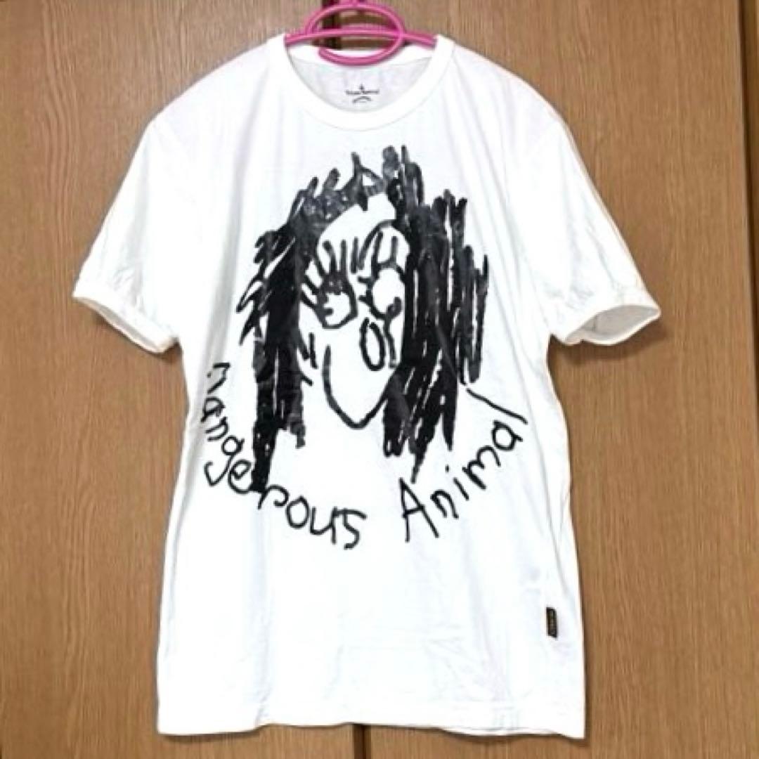 ❤️美品‼︎ヴィヴィアンウエストウッド/アングロマニア／プリント　白Tシャツ