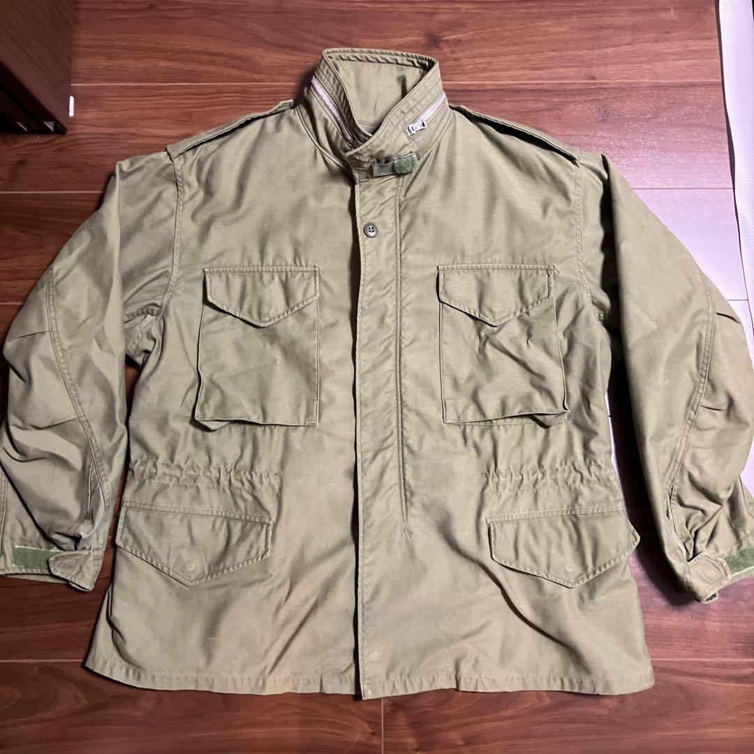 C*M様 米軍実物 M-65 フィールドジャケット 2nd アルミジップ L-S