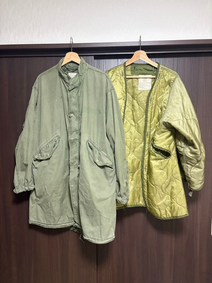 チ*フ様 米軍実物 M-65 フィッシュテールパーカー　Sサイズ　実物ライナー付