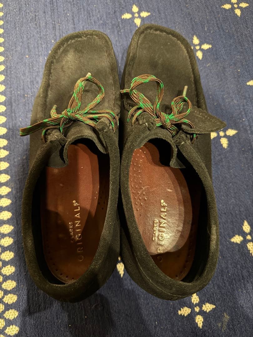 限定値下 クラークスワラビー25.5cm Vincent shoes lace