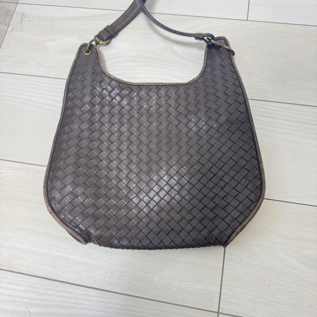 ボッデガヴェネタ ハンドバッグ ブラウン