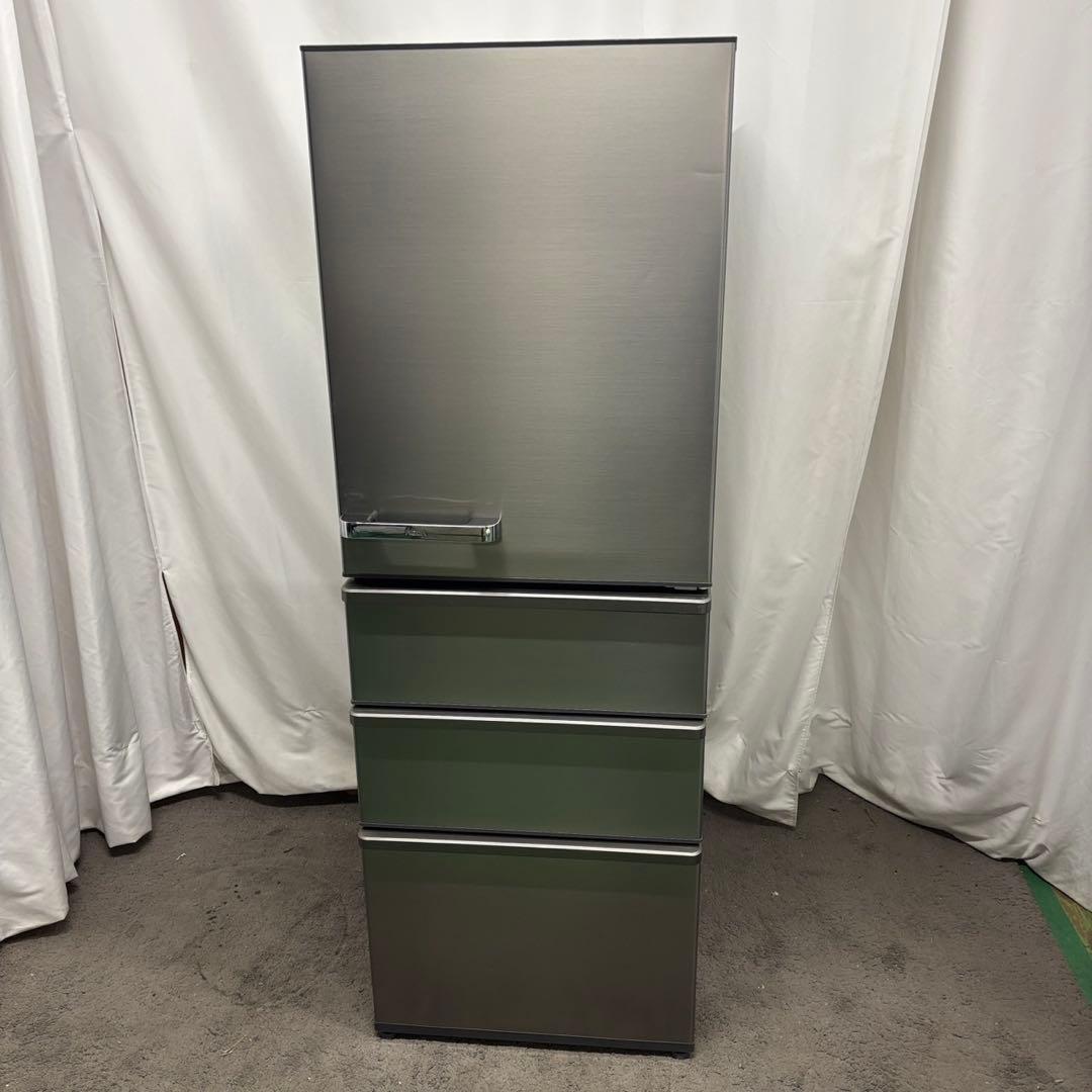 ★155　冷蔵庫　AQUA　300ℓ〜400ℓ　大型　安い　綺麗　右開　設置無料