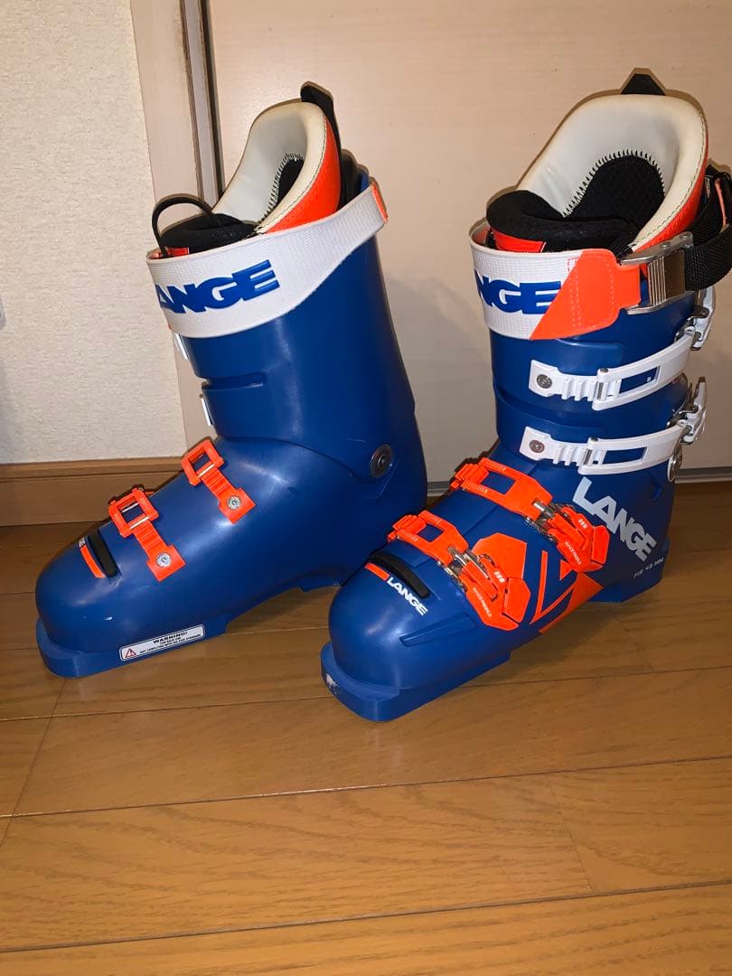 LANGE スキー用ブーツ 27.5 青/オレンジ