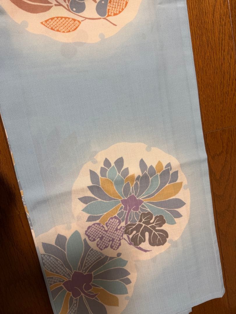 撫松庵　セオα 爽やかな　浴衣　夏着物