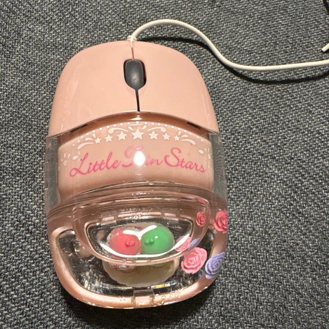 キキララ　アクアミニオプティカルマウス　マウス　　レア　2010年購入