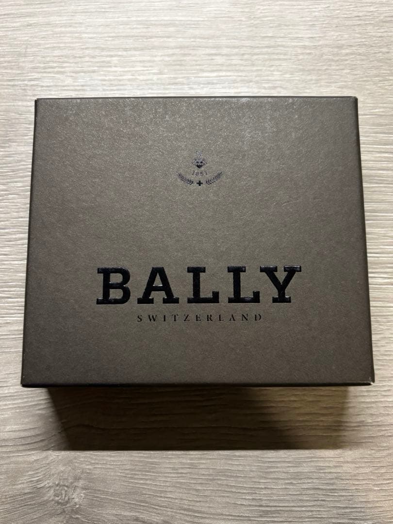 値下げ！未使用品　BALLY ブラック レザー キーケース