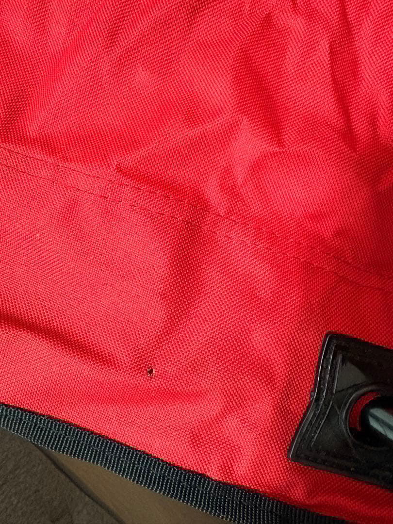 Coleman 折りたたみチェア 4脚セット 赤