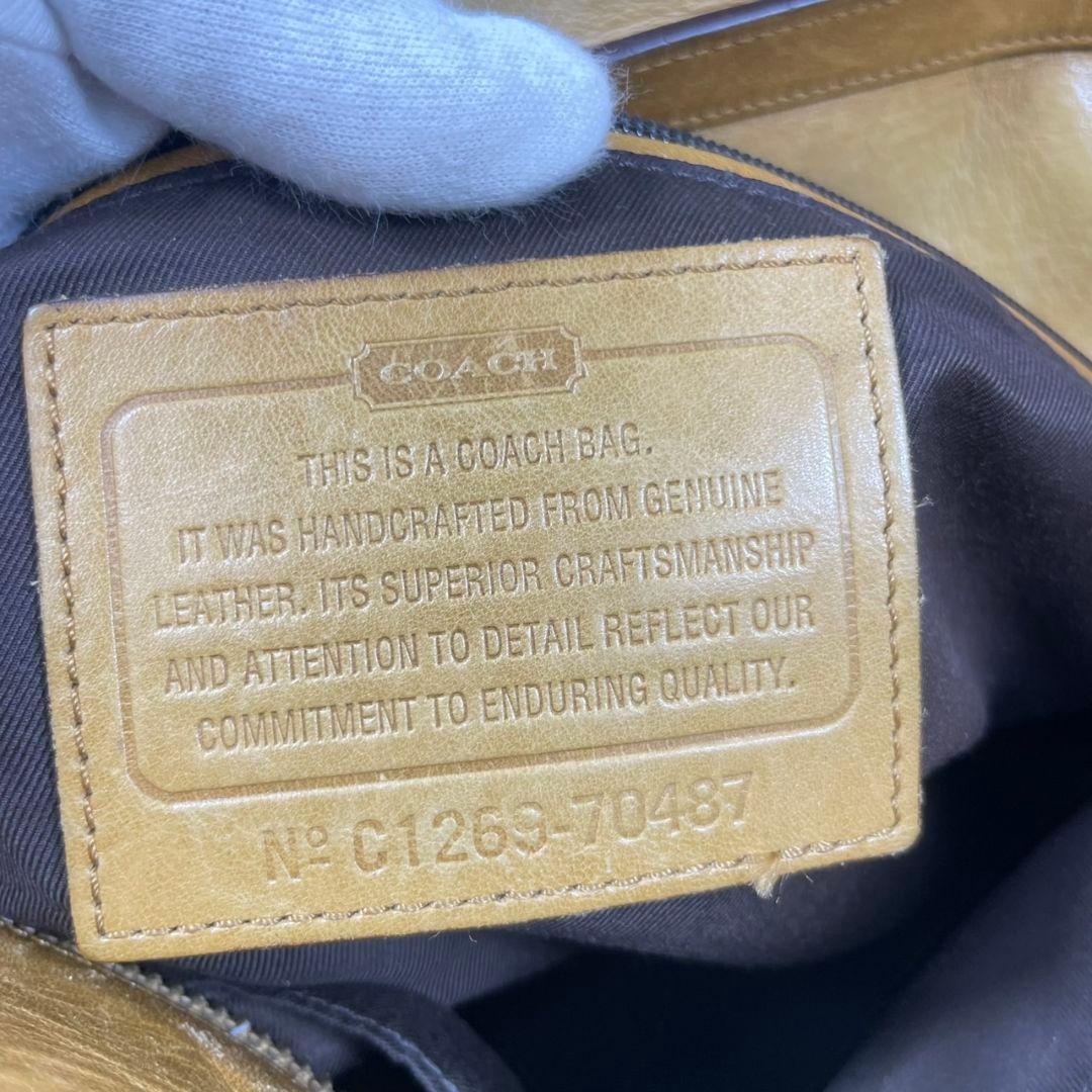 コーチ　coach レザー トートバッグ ブリーカー ウィークエンド 70487