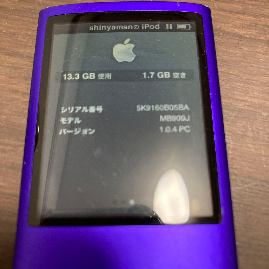 Apple iPod nano第4世代　16GB