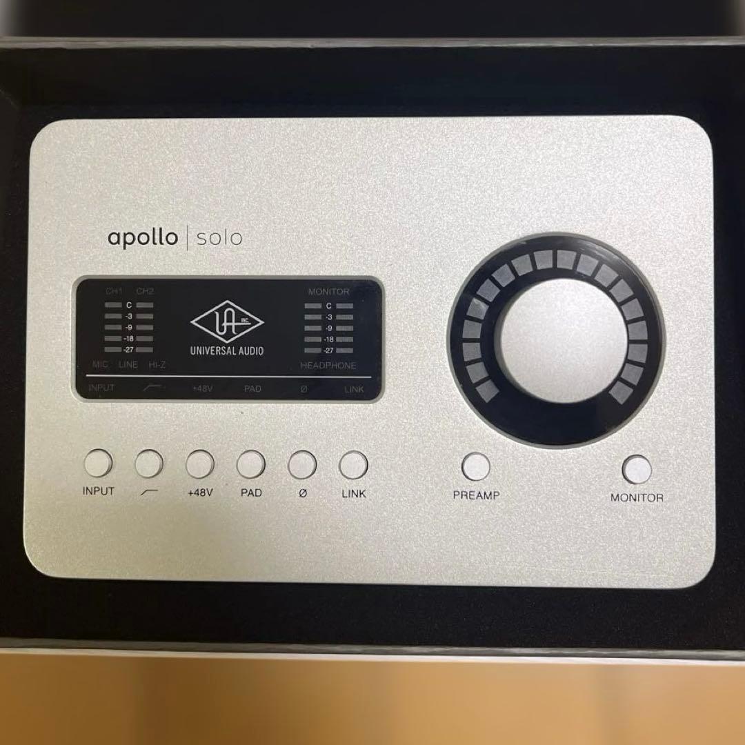 Apollo solo Thunderbolt プラグイン付き