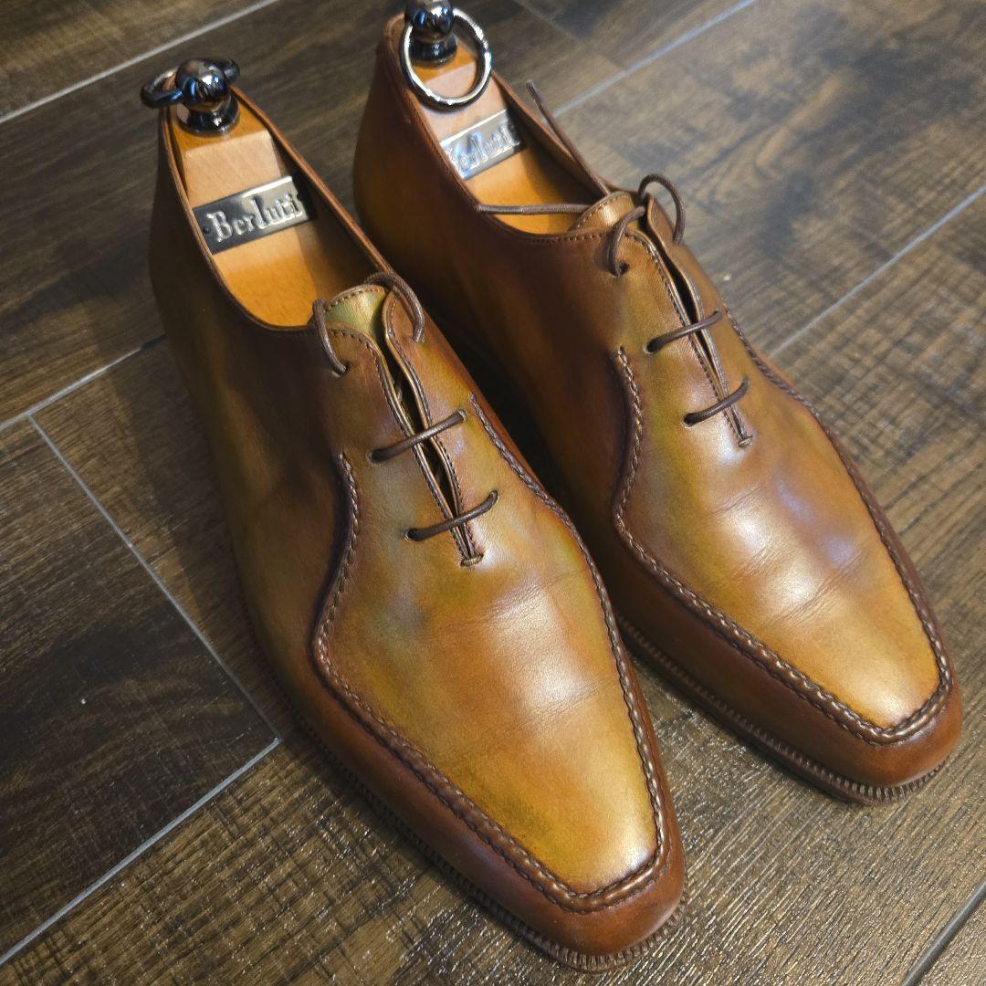 berluti モカ縫い ブラウン パティーヌ/ベルルッティ