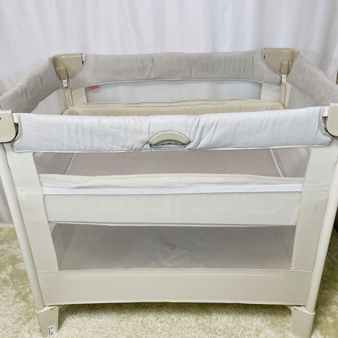 【極美品】アップリカココネルエアープラス ホワイトベージュ 最上級モデル