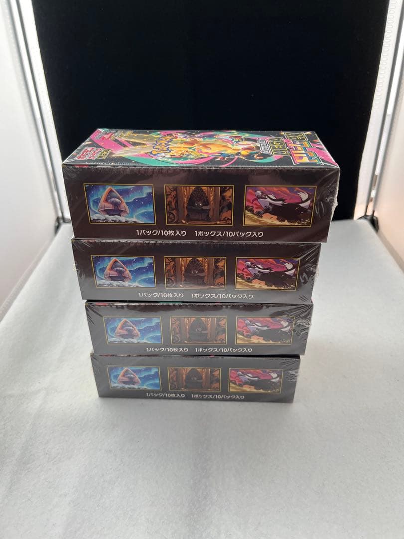 ポケカ MEGAドリームex 4BOX シュリンク付