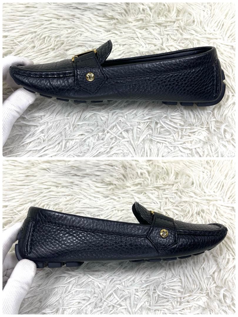 極美品‼️ ルイ ヴィトン　ローファー　モンテカルロ　モカシン　ロゴ金具　ＬＶ