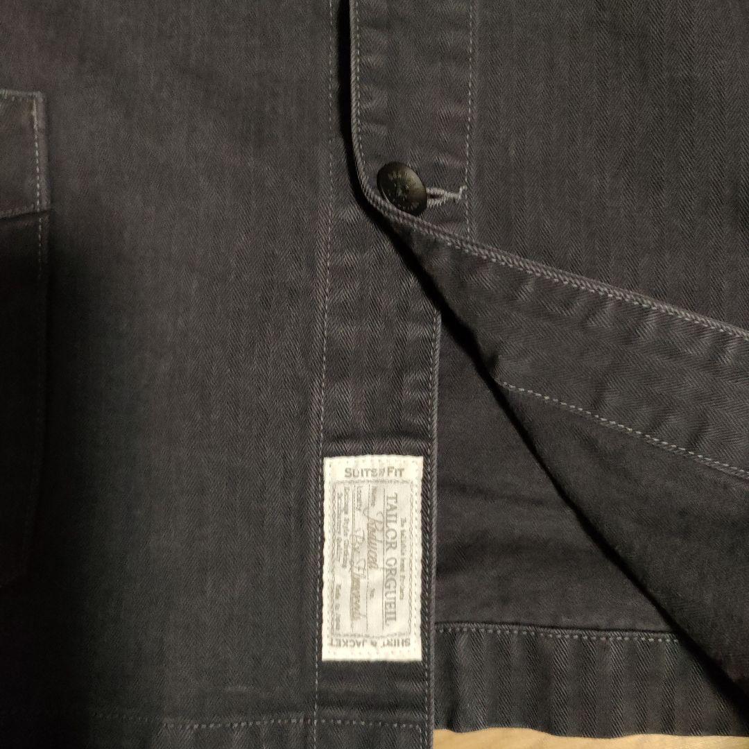 新品　オルゲイユ　フレンチカバーオール　ブラックМサイズ　OR4270