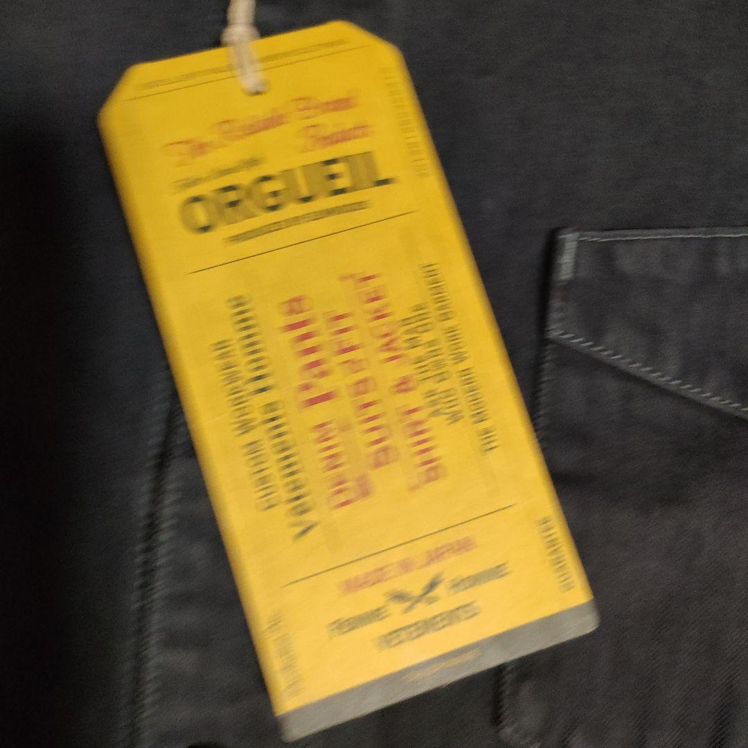 新品　オルゲイユ　フレンチカバーオール　ブラックМサイズ　OR4270