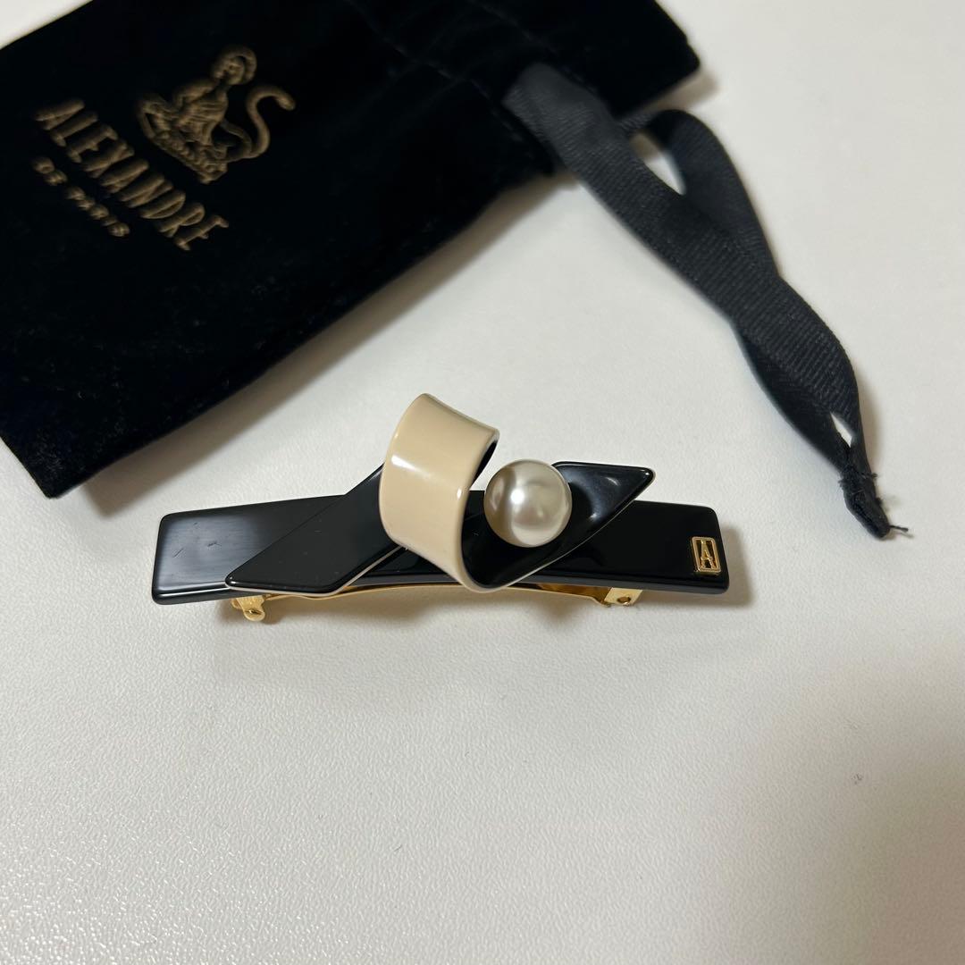 Alexandre de Paris バレッタブラック