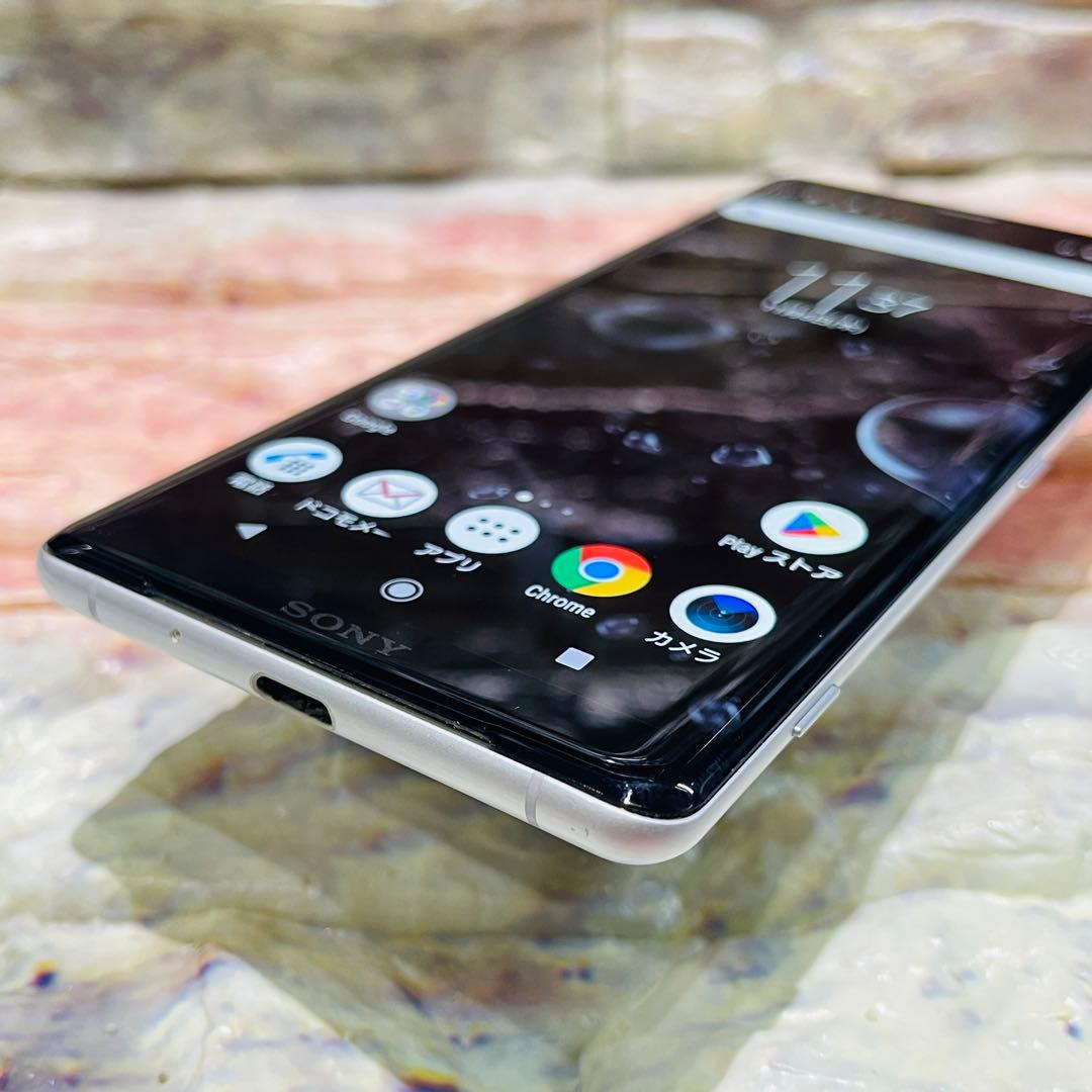 SIMフリー Xperia XZ3 64GB ホワイトシルバー 電池良好