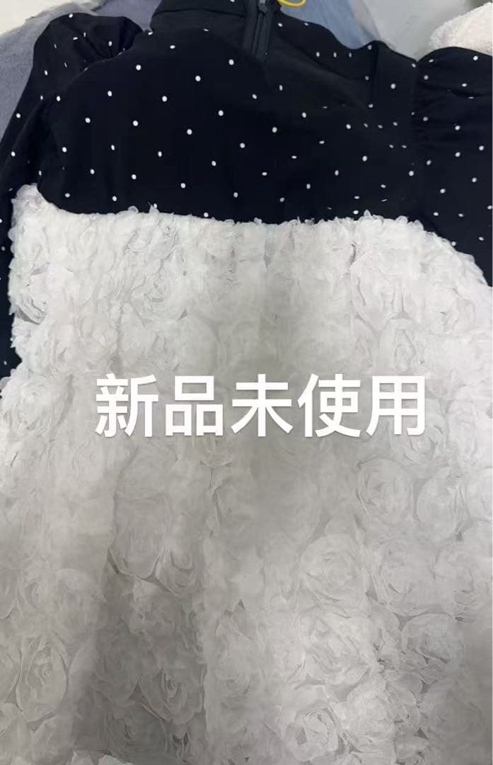 スーツ・フォーマル・ドレス 3d rose puff tops acka