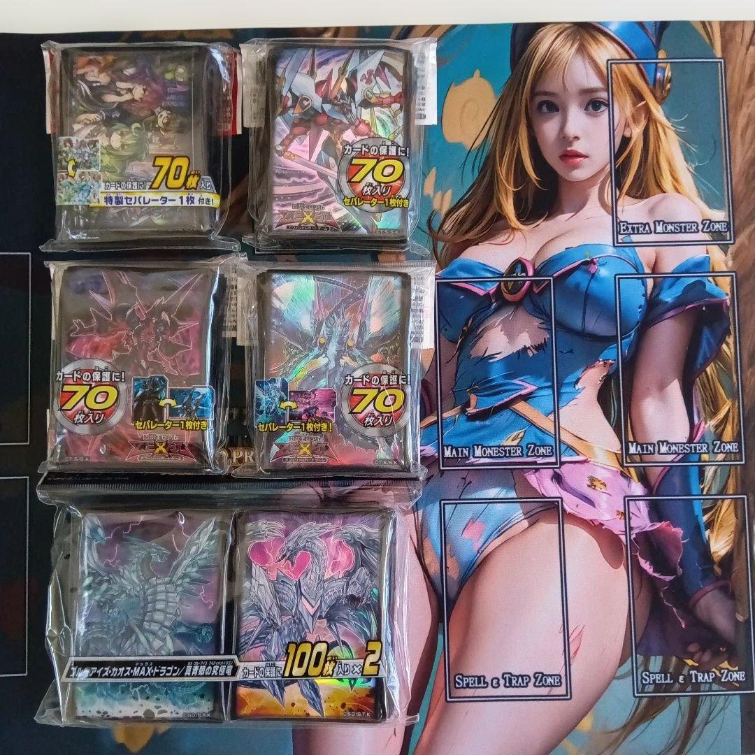 遊戯王 プロテクター 銀河眼の光子龍皇、サイレントオナーズダークナイト、四霊使い