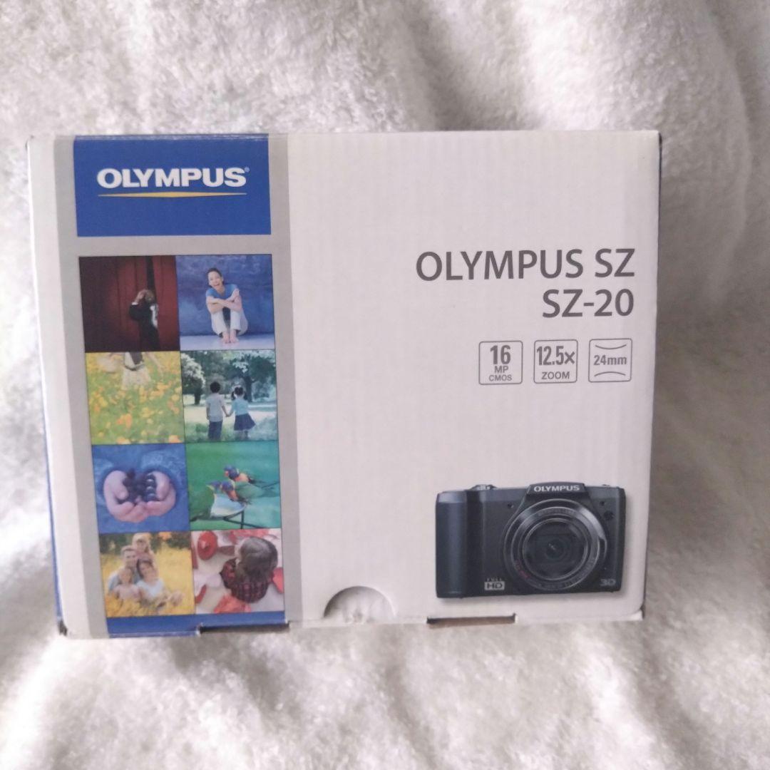 極美品 動作確認済 OLYMPUS デジカメ SZ-20 ブラック
