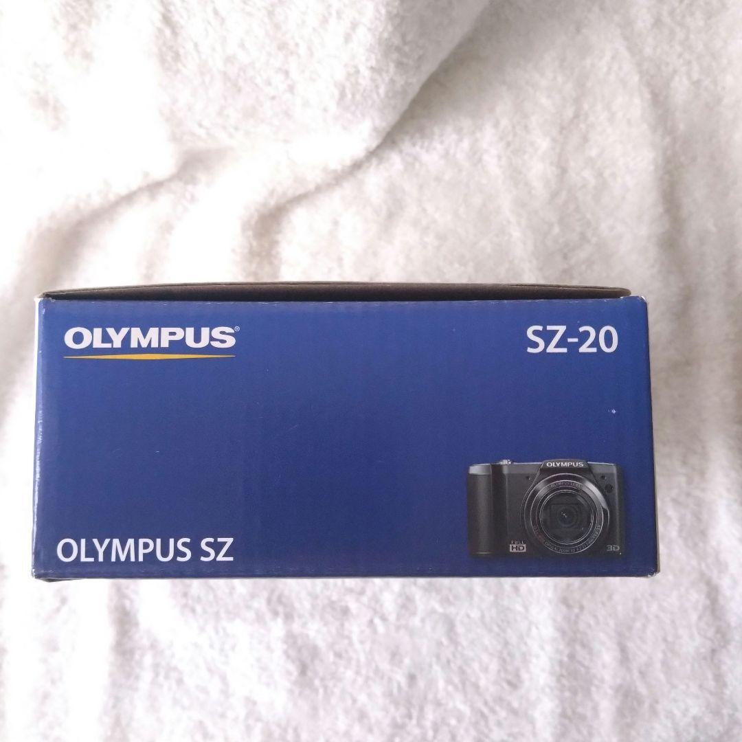 極美品 動作確認済 OLYMPUS デジカメ SZ-20 ブラック