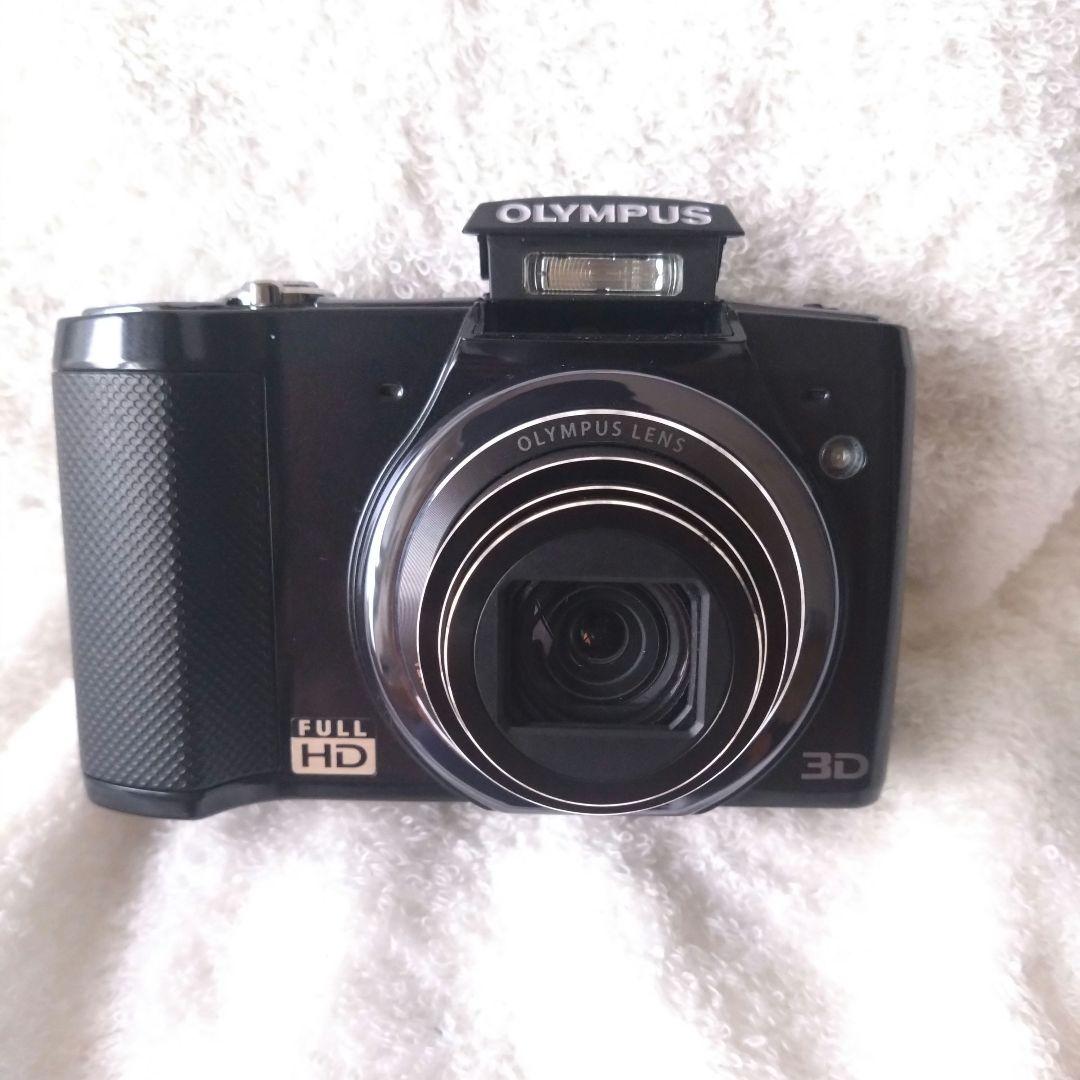 極美品 動作確認済 OLYMPUS デジカメ SZ-20 ブラック