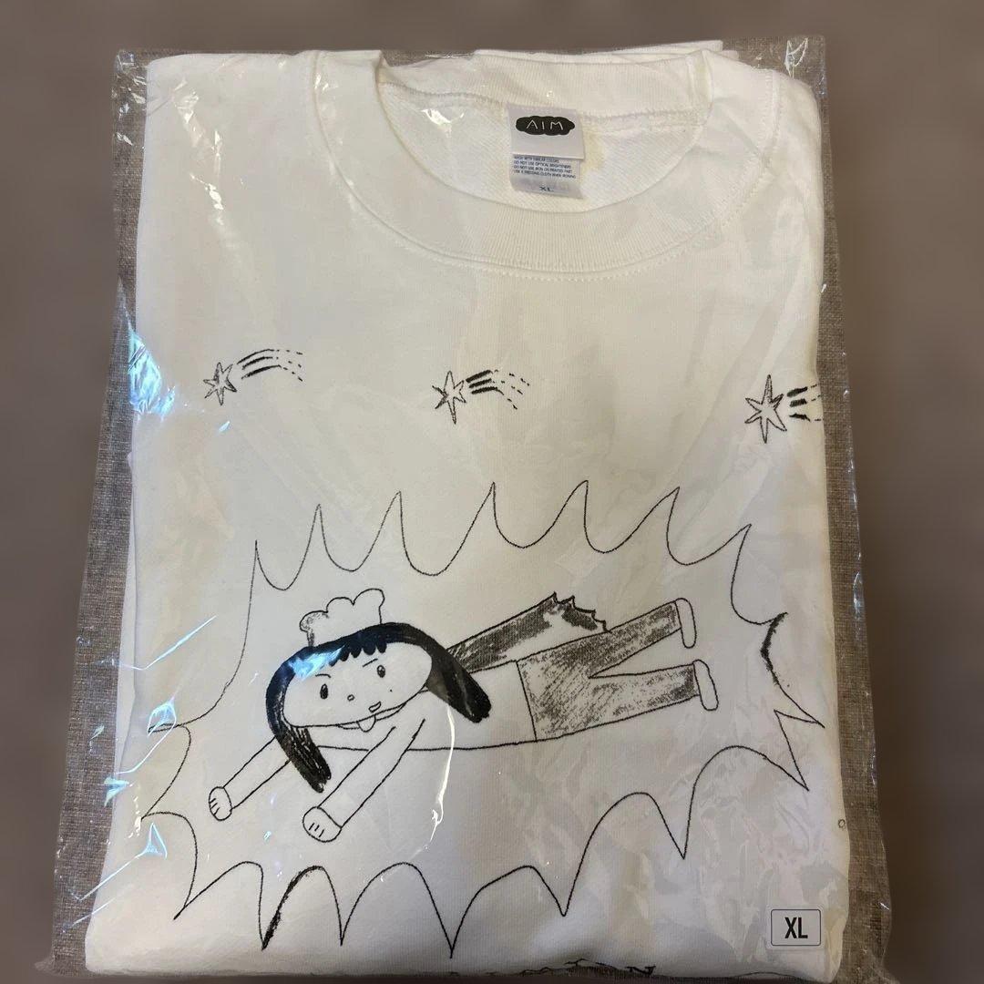 Q*ん様 AIMYON TOUR 2025お助けスウェット/ホワイト