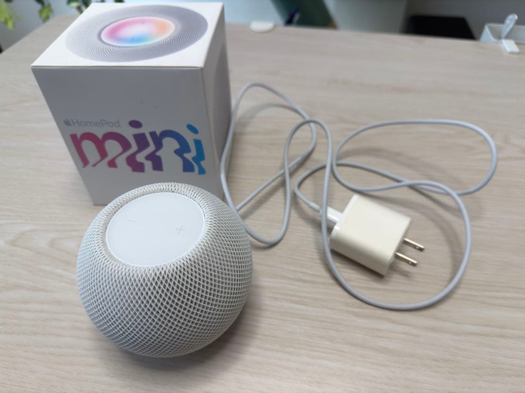 Apple Pod mini ホワイト ACアダプタ付き