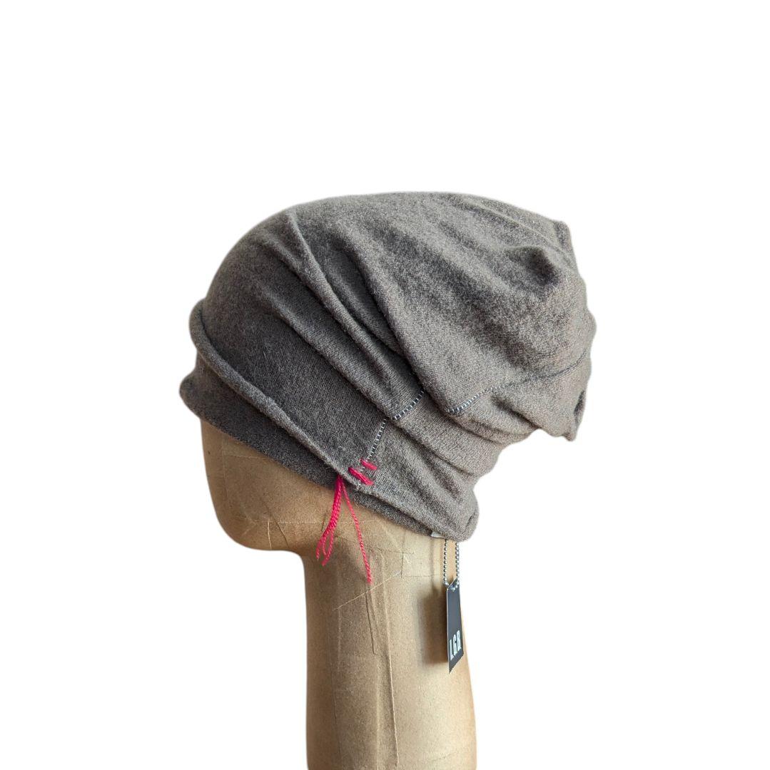 LGB カシミヤ100% CAP ビーニー ニット帽 レイヤード 新品 未使用