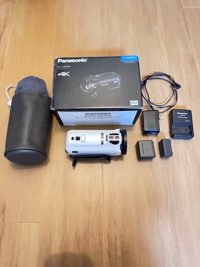 【最終値下げ】panasonic HC-VX 985M デジタル4Kビデオカメラ