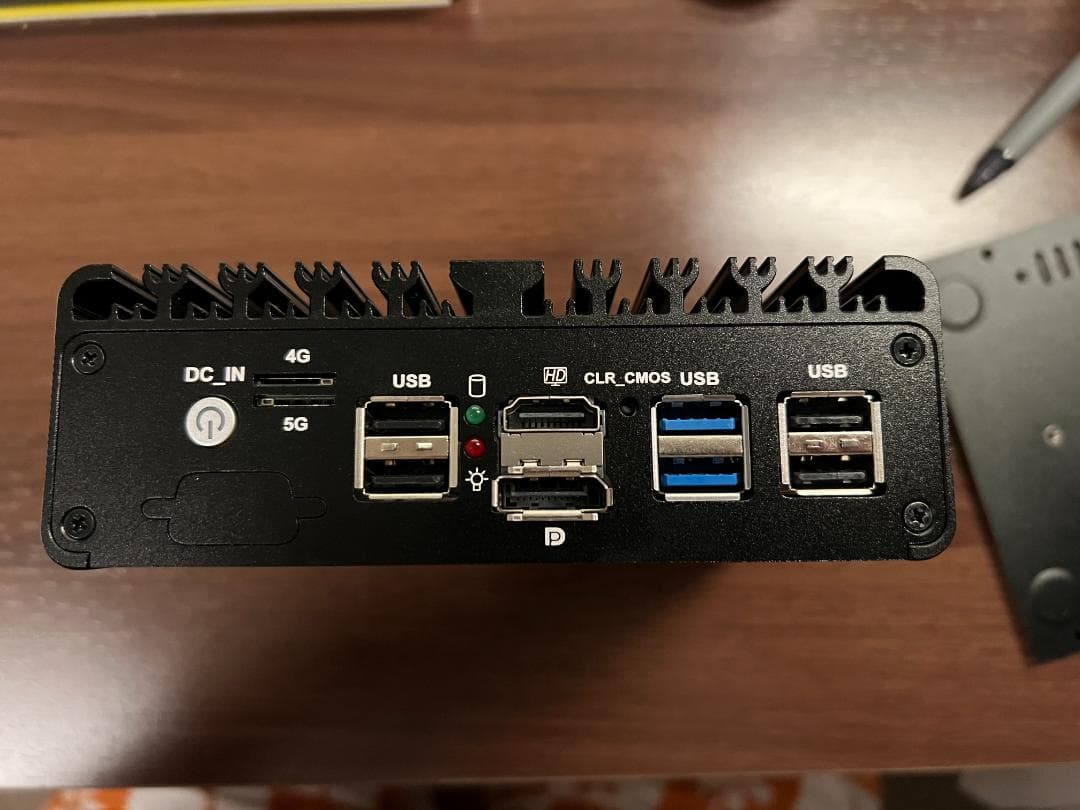 Intel N100 ミニPC ルーター