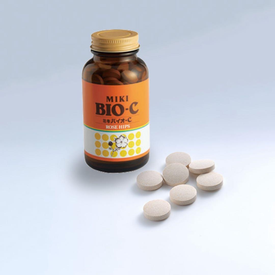 不用品　ミキ バイオC 粒 8個 4セット 賞味期限長いです　錠剤　粒　ケース