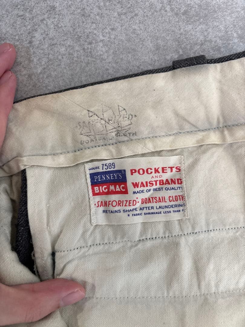 60s〜70s BIG MAC PENNEY’S ヴィンテージ ワークパンツ