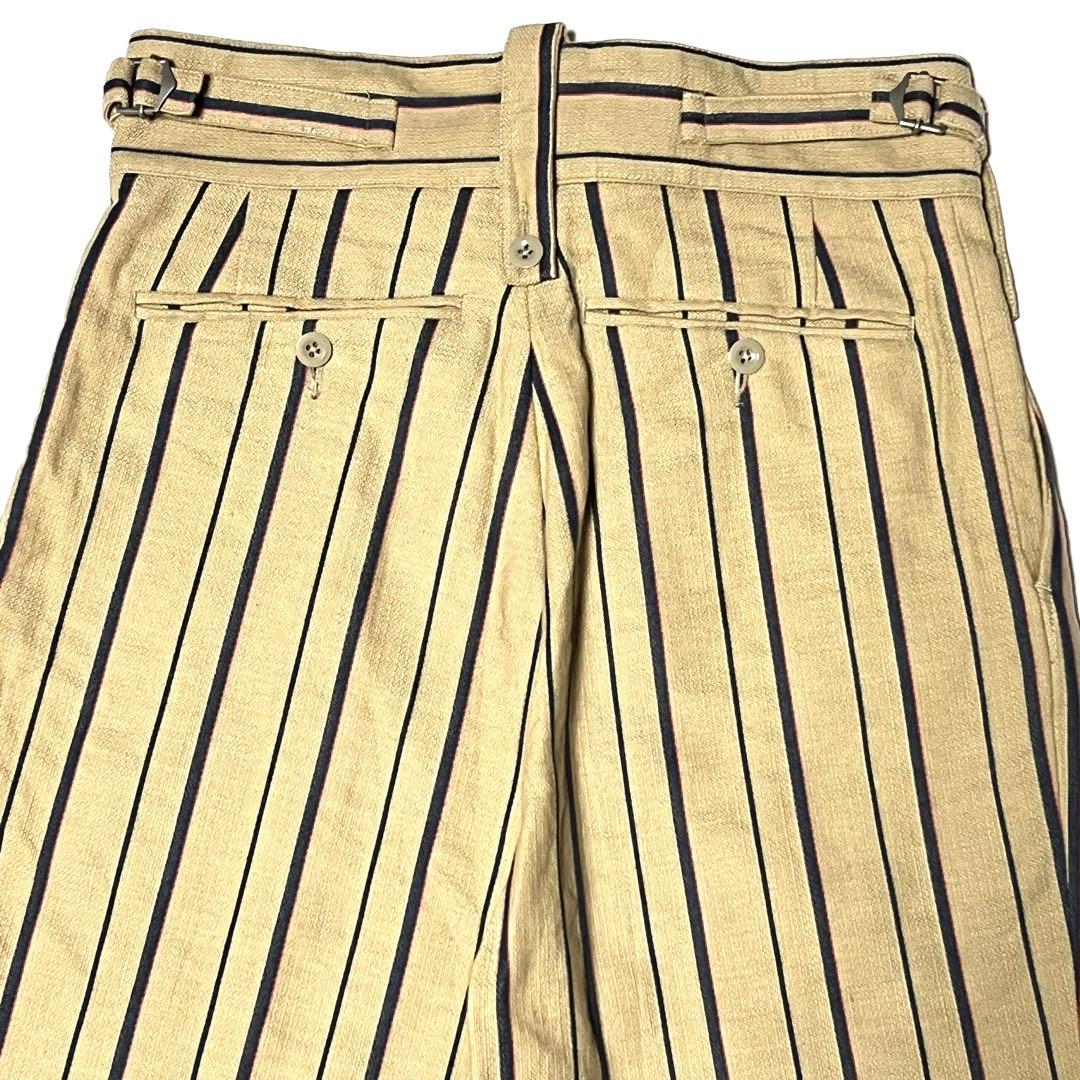 パンツ NEAT BELTLESS PANTS Cotton/Linen M