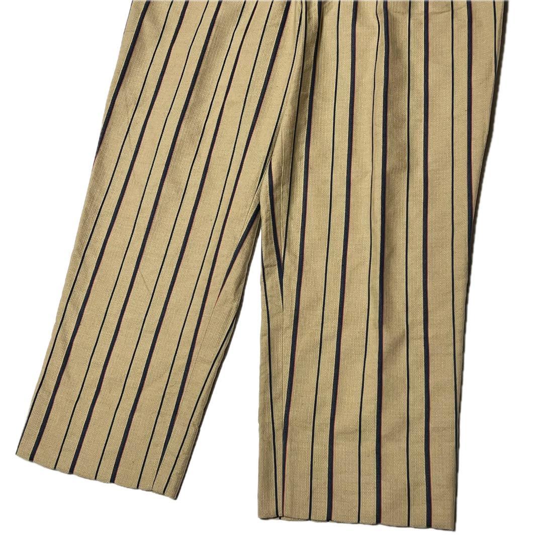 パンツ NEAT BELTLESS PANTS Cotton/Linen M