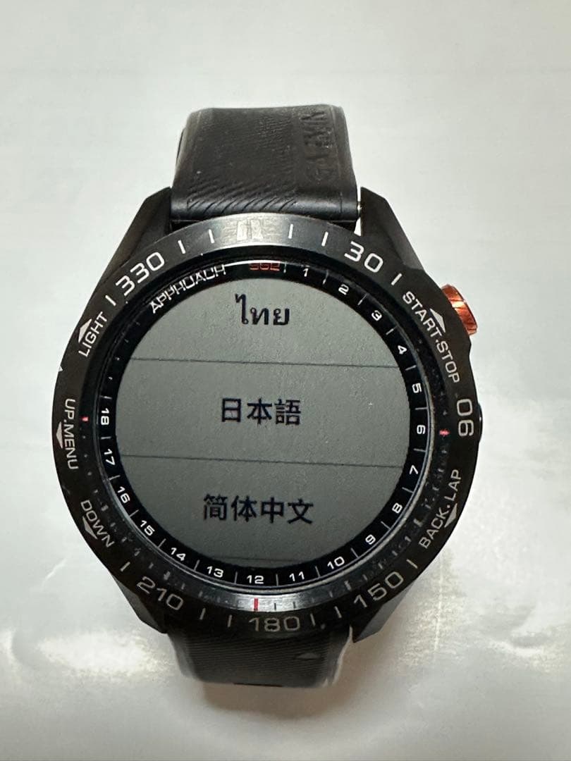 【美品】ゴルフウォッチ　GPS距離計　ガーミン　アプローチ　S62