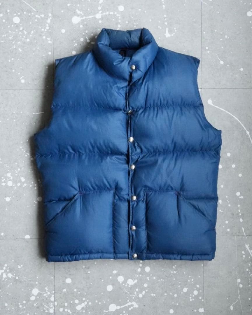 70s 〜80s THE NORTH FACE ダウンベスト 茶タグ アメリカ製