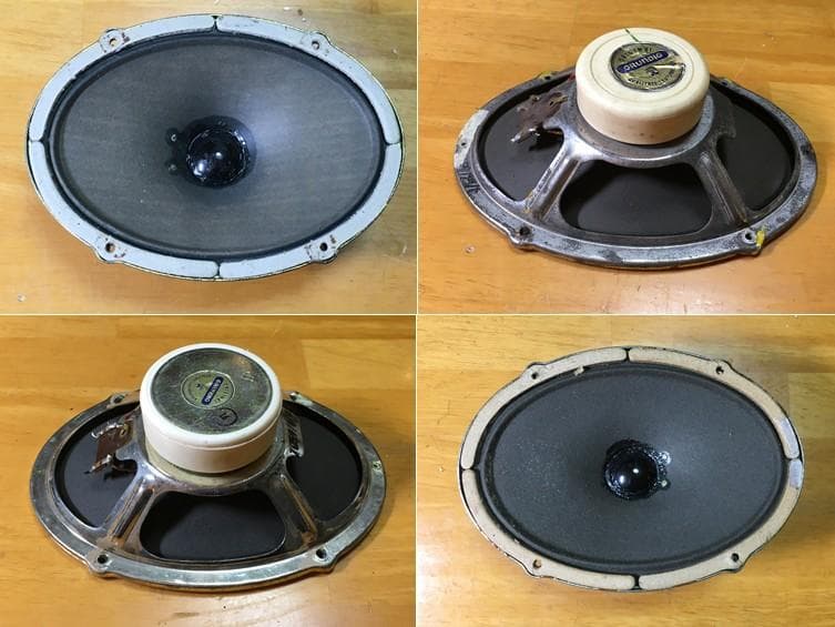 西独 Grundig ビンテージアドオン大型ツィータ 7059-6システム ペア