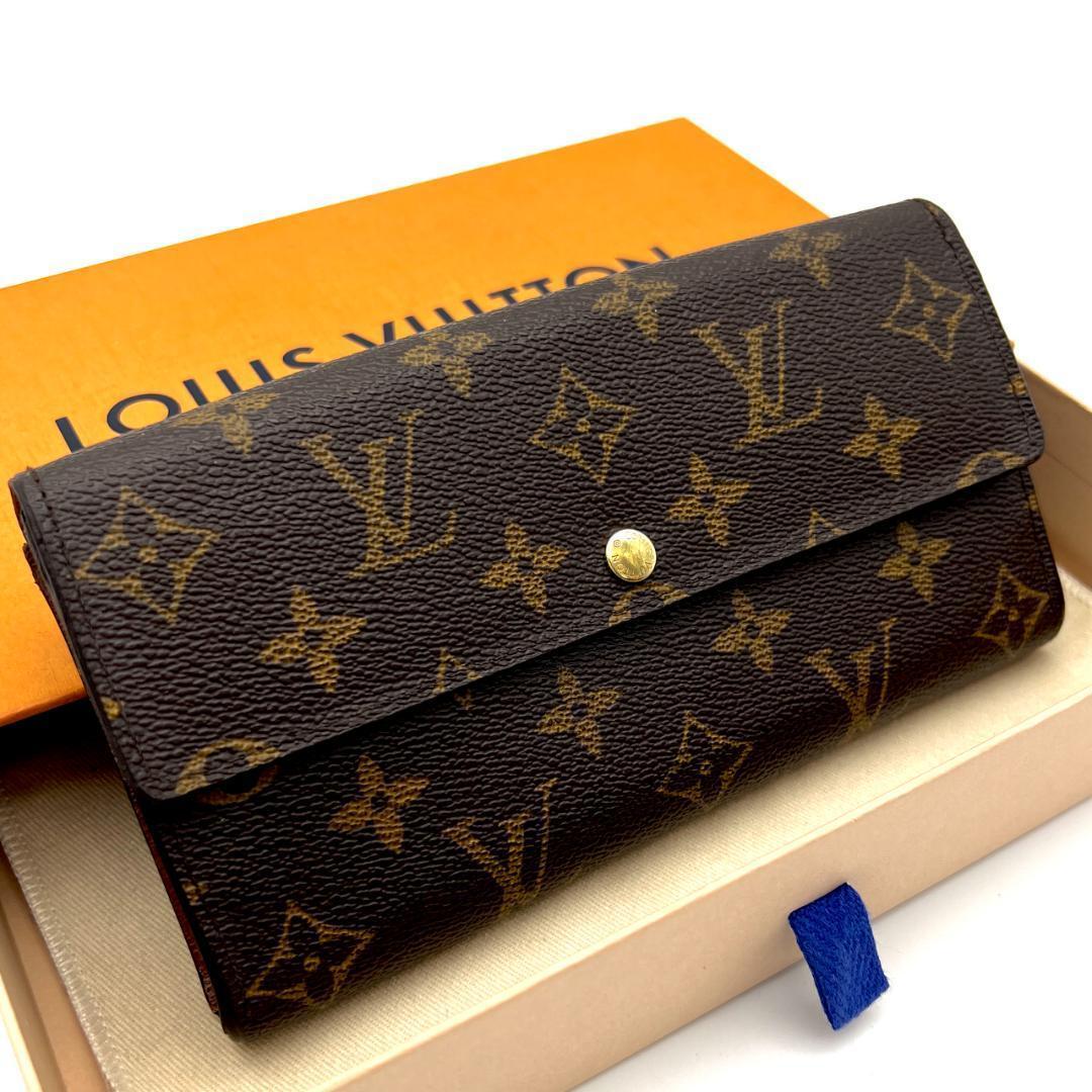 【極美品】ルイヴィトン モノグラム ポルトフォイユ サラ 長財布 C122