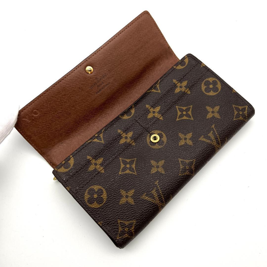 【極美品】ルイヴィトン モノグラム ポルトフォイユ サラ 長財布 C122