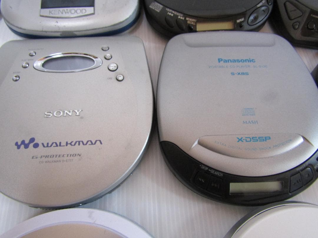 SONY /Panasonic/KENWOOD...CDプレーヤー 18台まとめ