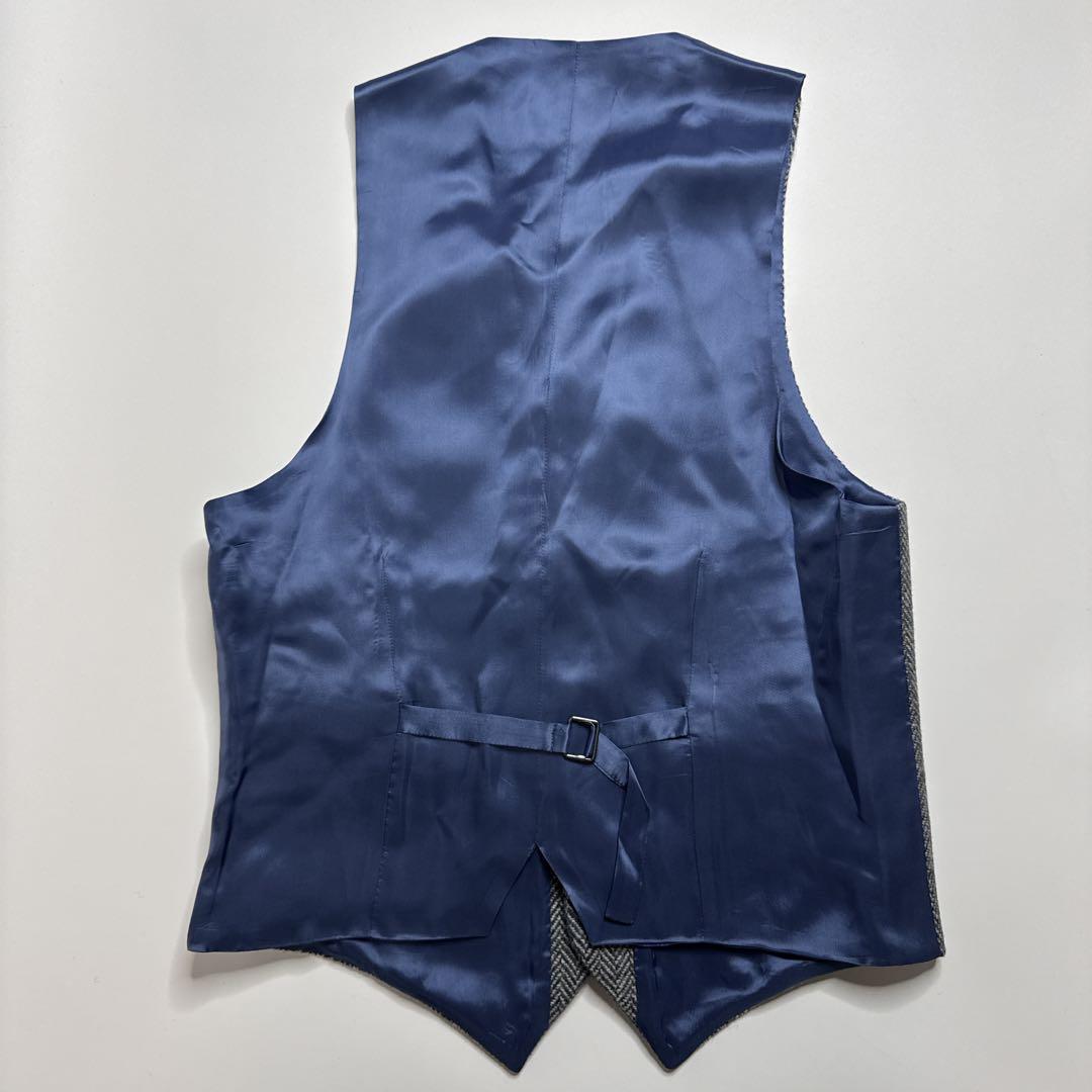 【美品】ウォーカースレーター×ハリスツイード　ツイードジャケット　ベスト　セット