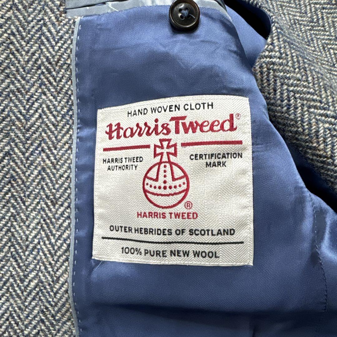 【美品】ウォーカースレーター×ハリスツイード　ツイードジャケット　ベスト　セット