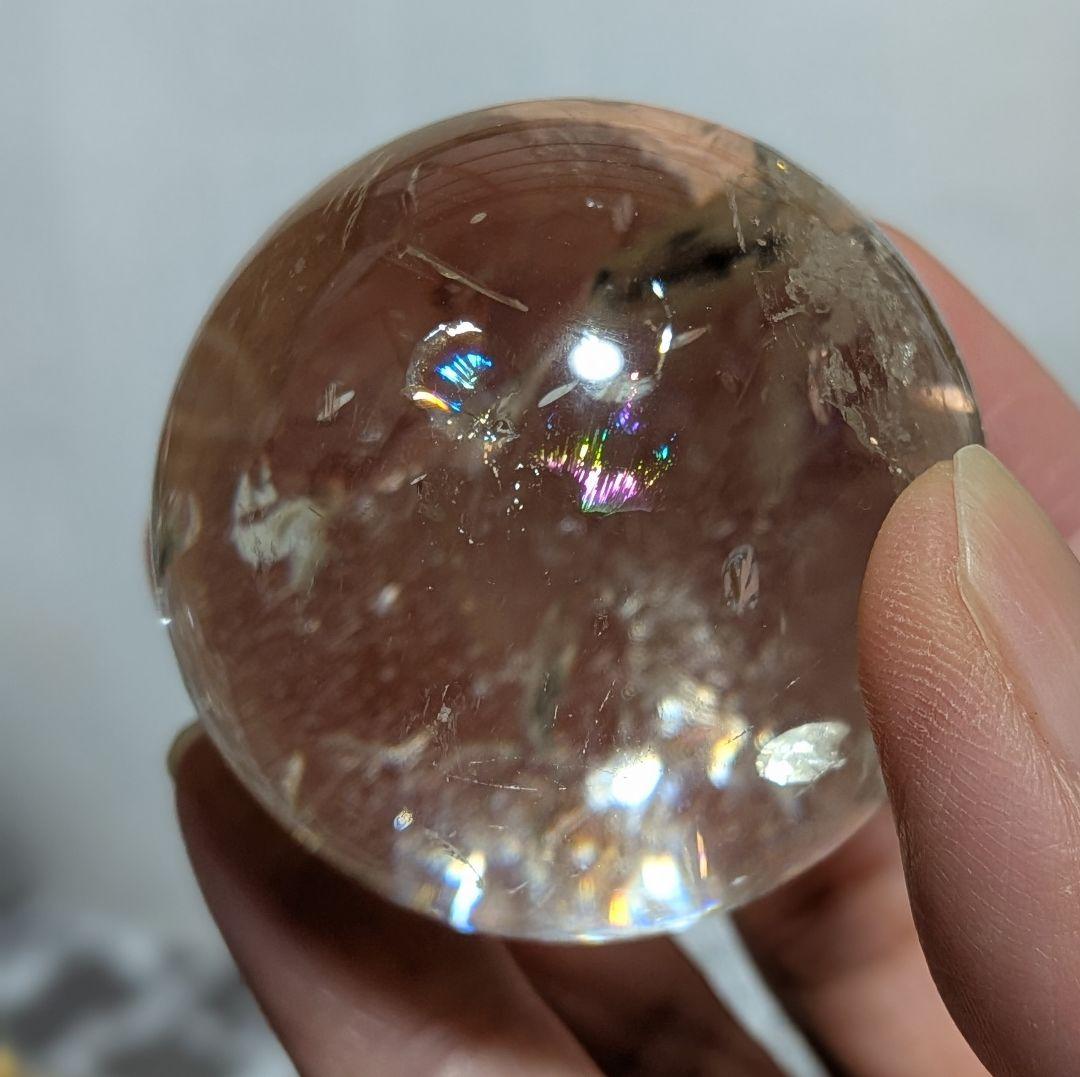 アゼツライト☆スフィア☆アメリカ産☆高品質☆台座つき☆