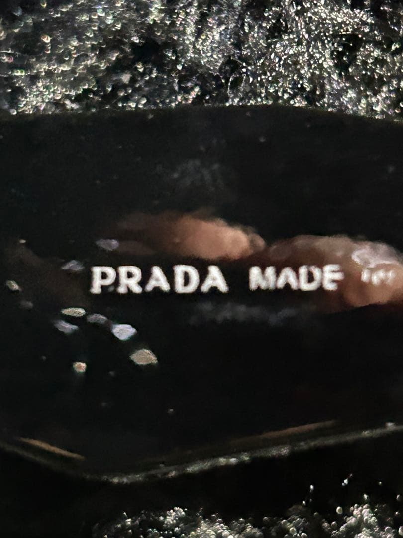 PRADA プラダ サングラス ブラック スクエア ケース付き 小傷あり 正規品