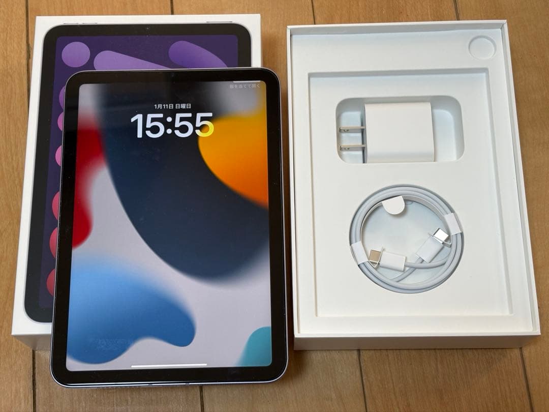 Apple iPad mini (第6世代) パープル セルラー