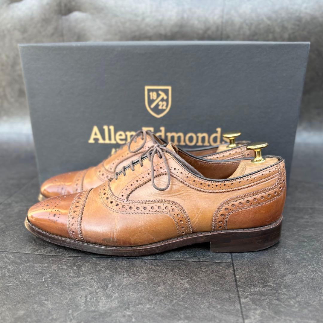 米国名門《Allen Edmonds》名作セミブローグStrand 7E