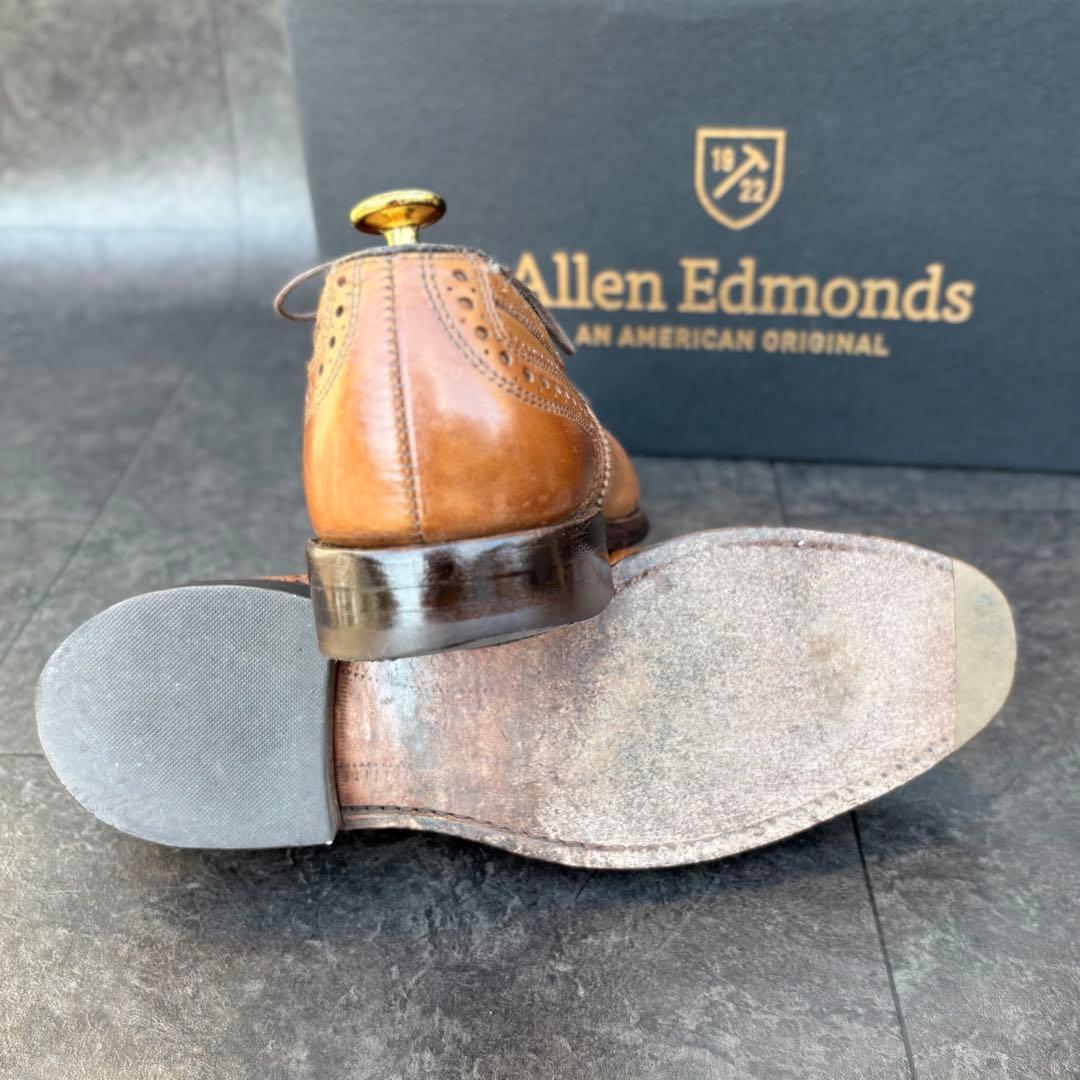 米国名門《Allen Edmonds》名作セミブローグStrand 7E