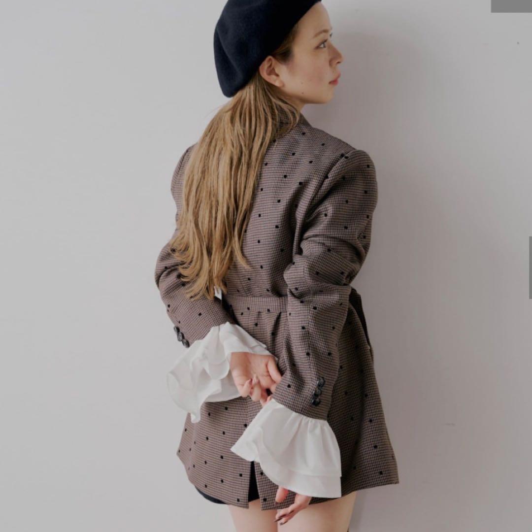 yuzuコラボ企画 裾フリルオーバージャケット